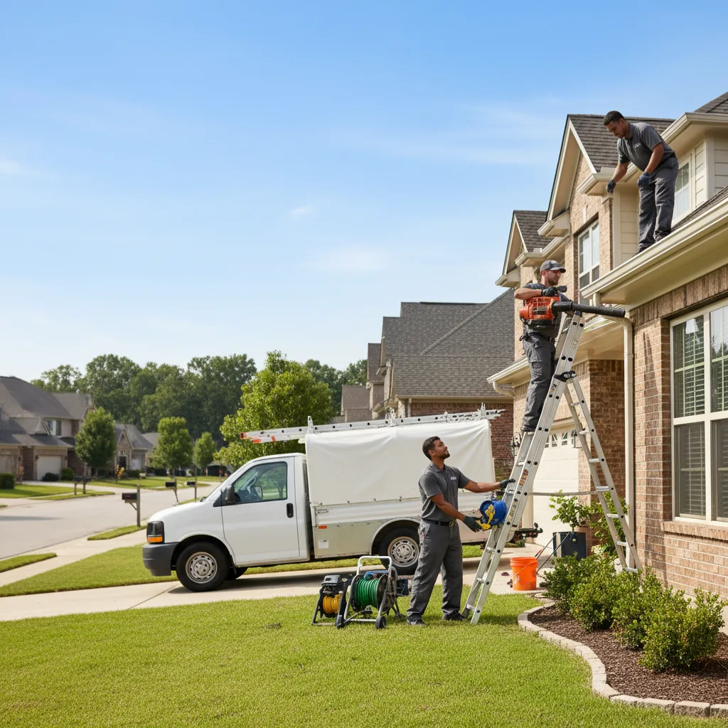 Home Gutter Service in Corrigan, TX near me